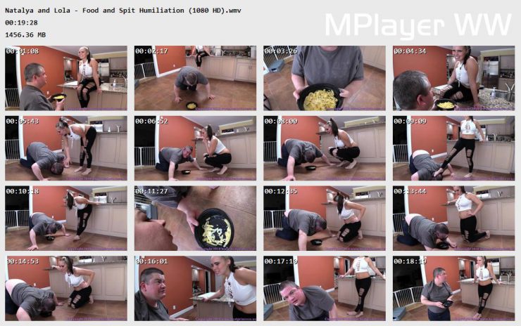 Brat Princess 2: Natalya and Lola – Food and Spit Humiliation (1080 HD)