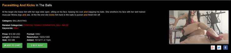 Ball Busting Chicks: Facesitting And Kicks In The Balls