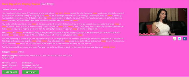 Humiliation POV Goddess Alexandra Snow: Deep Hyp n0 t!c Edging Trance (No Effects)