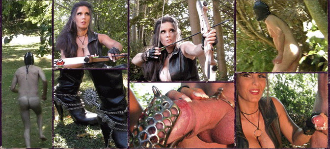 Dominatrix Annabelle: It’s all in the Game!Ha,Bulls Eye!