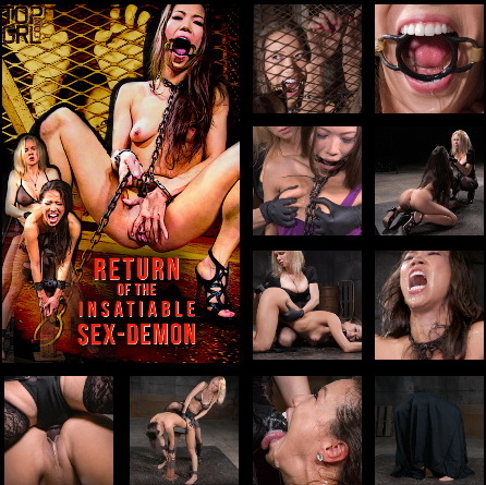 TOPGRL: Jul 27, 2015: Return of the Insatiable Sex Demon | Kalina Ryu | Rain DeGrey