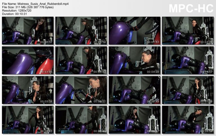 Kinky Mistresses – Mistress SusiВґs Anal Rubberdoll