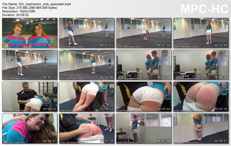 Spanked In Uniform – The SIU Badminton Club Episode 4