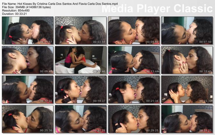 Mfvideobrazil: Hot Kisses By Cristina Carla Dos Santos And Flavia Carla Dos Santos