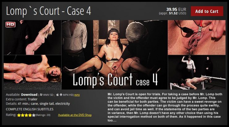 Elite Pain: Lomp`s Court – Case 4