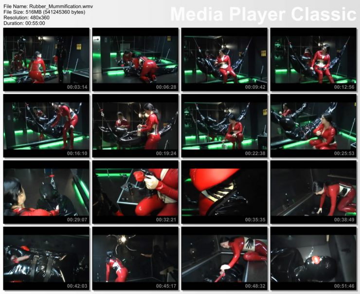 Lady Isis: Rubber Mummification