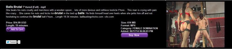 Balls Brutal Tortured 1