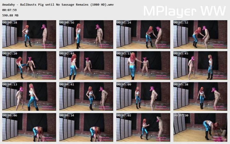 Brat Princess 2: Amadahy – Ballbusts Pig until No Sausage Remains (1080 HD)