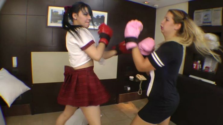 Mfvideobrazil: Real Fight Boxing Marathon By Meg And Paulinha Part 2