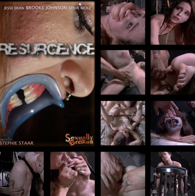 SEXUALLY BROKEN: Oct 17, 2018: Resurgence | Brooke Johnson | Jesse Dean | Steve Rickz/Timid babe Brooke Johnson gets tag teamed til she becomes a greedy cum slut.