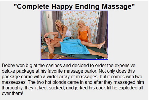 Girlfriend Handjobs: Complete Happy Ending Massage