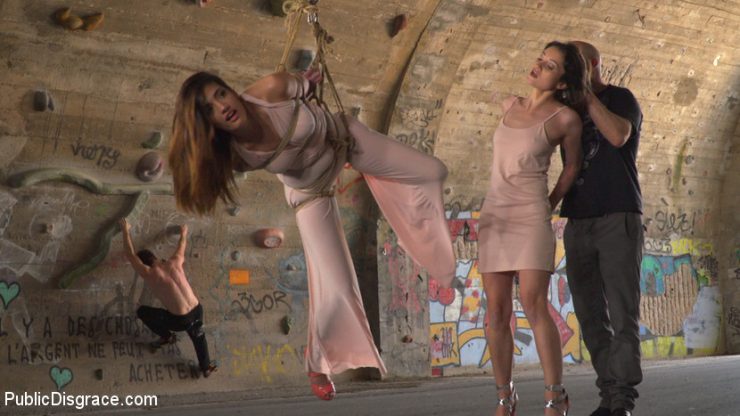 PUBLIC DISGRACE: October 10, 2016 – Steve Holmes, Pablo Ferrari, Valentina Bianco, Melody Petite, Max Cortes, Frida Sante, Penelope Cum