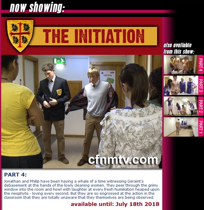 cfnmtv: The Initiation (part 1-4)
