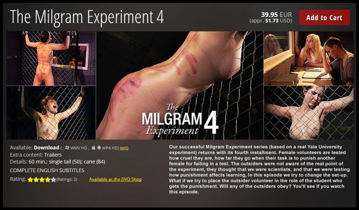 Mood-Pictures: The Milgram Experiment 4