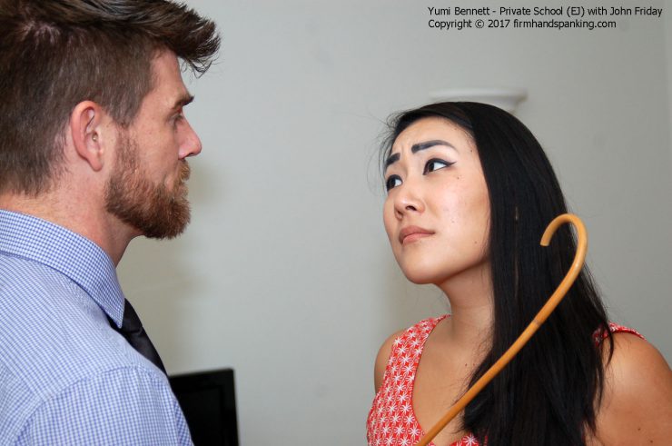 Firm Hand Spanking – Yumi Bennett – Private School – EJ
