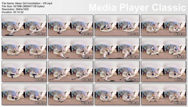 The English Mansion: Mean Girl Humiliation – VR 9th March 2019 (4K)