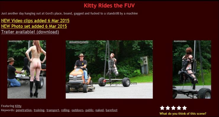 House of Gord: Kitty Rides the FUV