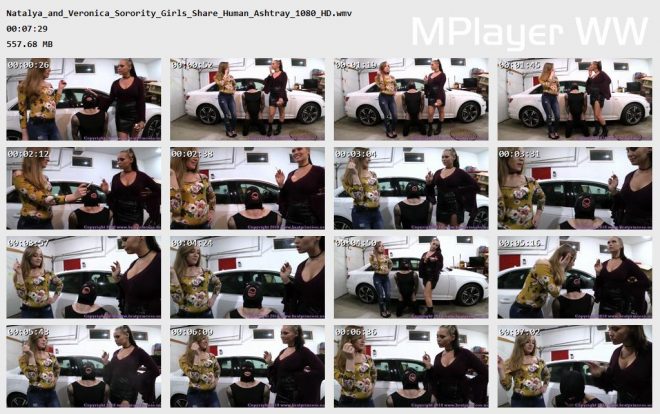 Brat Princess 2: Natalya and Veronica – Sorority Girls Share Human Ashtray (1080 HD)