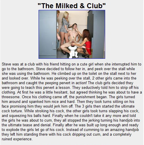 cfnmplus: “The Milked & Club”