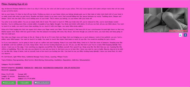 Humiliation POV: Pillow Humping Hyp n0 s!s