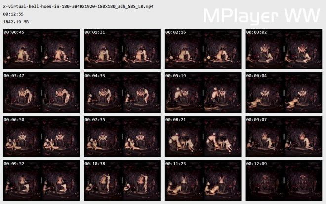 X Virtual/Horror Porn: Hell Hoes in 180В° X 5K (X Virtual 63) – VR