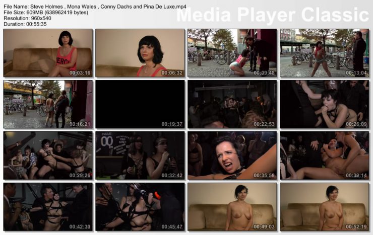 PUBLIC DISGRACE: Jan 29, 2016 – Steve Holmes , Mona Wales , Conny Dachs and Pina De Luxe