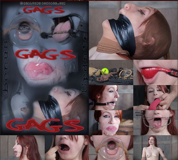 REAL TIME BONDAGE: Nov 15, 2016: Gags, Gags, Gags | Violet Monroe