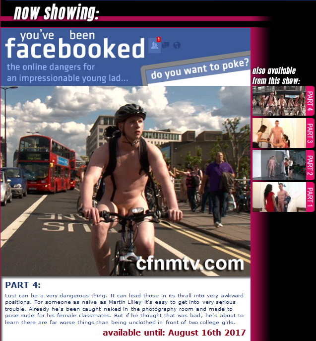 cfnmtv: YouвЂ™ve been Facebooked (Part 1-4)