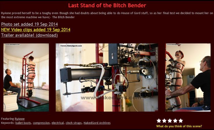 NakedGord: Last Stand of the Bitch Bender