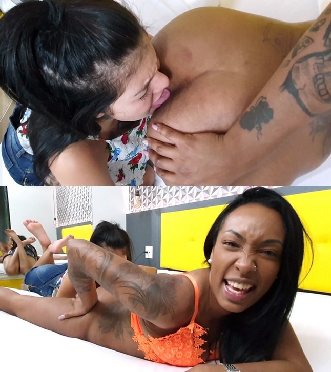 Interracial Ass Kissing - Real Hardcore BDSM Porn