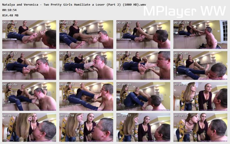 Brat Princess 2: Natalya and Veronica – Two Pretty Girls Humiliate a Loser (Part 2) (1080 HD)