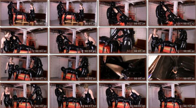 Mistress T: Double Domme Latex Fetish Ass Destruction