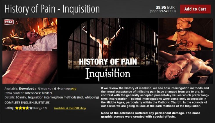Elite Pain: History of Pain – Inquisition (HD)