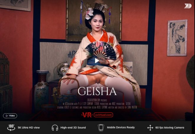 X Virtual/Creative Porn: Geisha in 180В° X (Virtual 31) вЂ“ (4K) вЂ“ VR