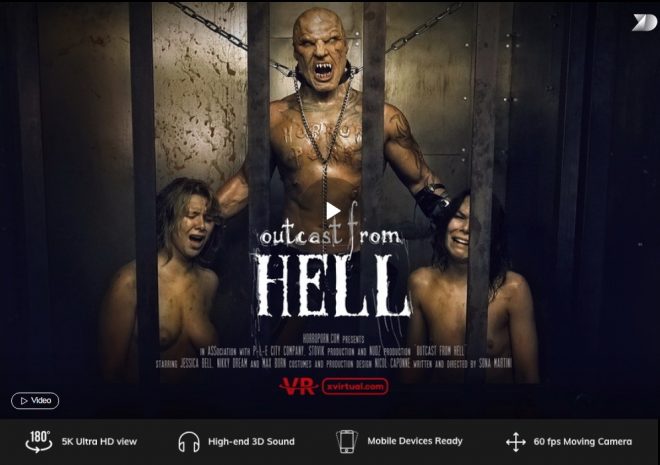 X Virtual/Horror Porn: Outcast from hell in 180В° X (Virtual 27)  вЂ“ (4K) вЂ“ VR