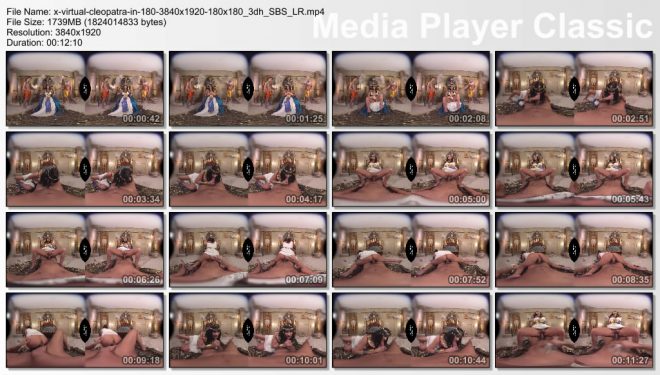 X Virtual/Creative Porn: Cleopatra in 180В° X (Virtual 32) вЂ“ (4K) вЂ“ VR