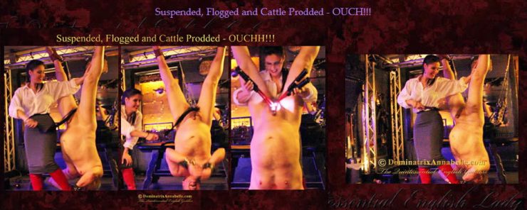 Suspended, Flogged and Cattle Prodded – OUCH!!!