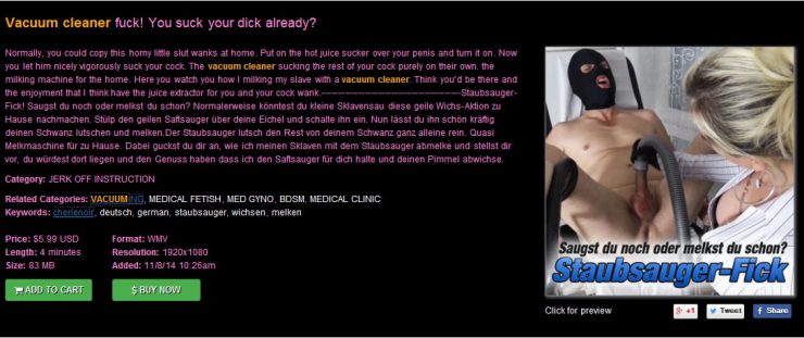 CHERIE NOIR – HARD AND UNCUT!: Vacuum cleaner fuck! You suck your dick already?
