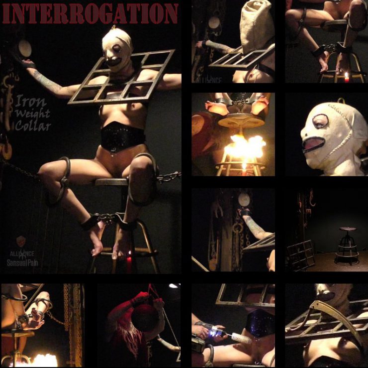 SENSUAL PAIN: Apr 30, 2017: Interrogation – Iron Weight  Collar | Abigail Dupree | Master James