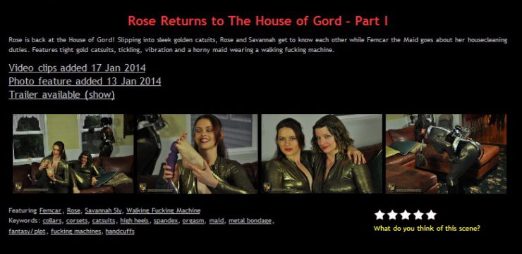 House of Gord: Rose Returns to The House of Gord – Part I (3 Clip)