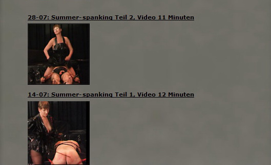 German-Femdom: Summer-spanking II