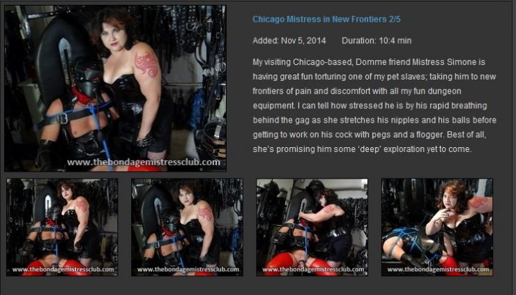 The Bondage Mistress Club: Chicago Mistress in New Frontiers 2/5