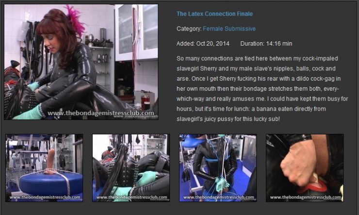 The Bondage Mistress Club: The Latex Connection Finale