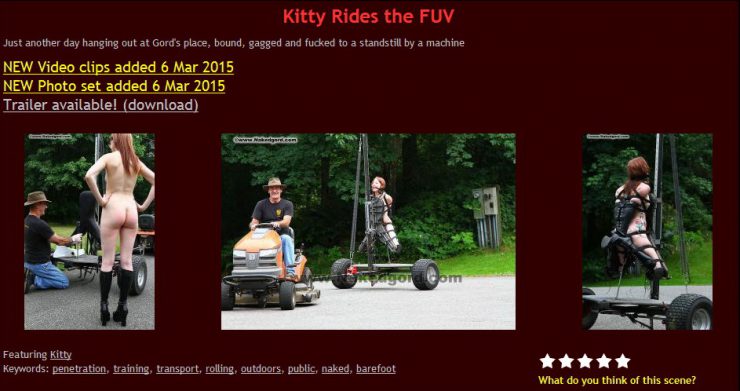 House of Gord: Kitty Rides the FUV