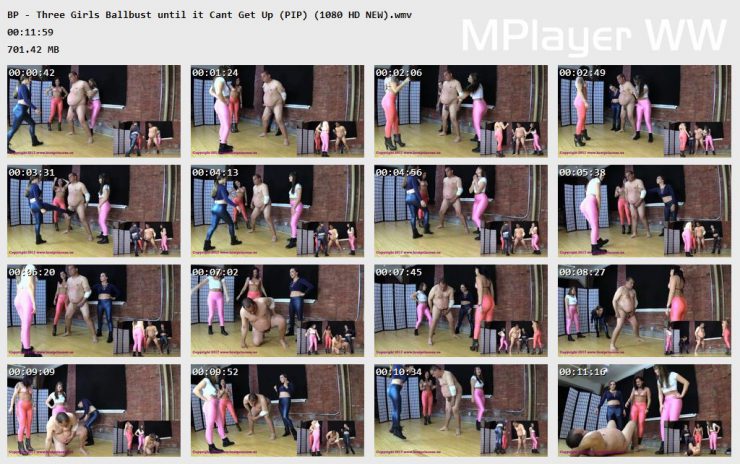 Brat Princess 2: BP – Three Girls Ballbust until it Cant Get Up (PIP) (1080 HD NEW)