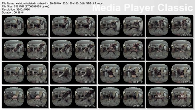 X Virtual/Horror Porn: ATwisted mother in 180В° (Virtual 3) вЂ“ (4K) вЂ“ VR