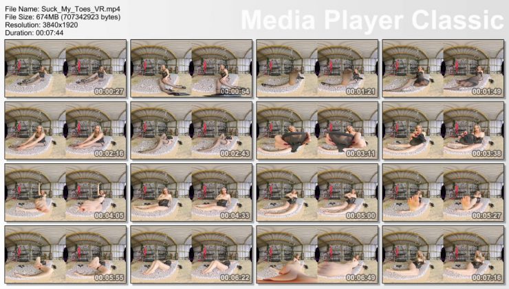 The English Mansion Mistress Sidonia: Suck My Toes – VR 4K(Part 1 of 1)  (Release date: Apr 25, 2020)