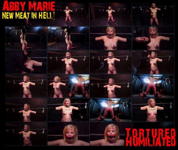 Brutal Master: Abby Marie – Humiliated and Tortured – New Meat In Hell!  | (Release date: May 10, 2020)