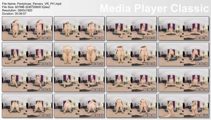 The English Mansion Miss Eve Harper: Panty Hose Pervery – VR (Part 1 of 2) (Release date: Oct 17, 2020)