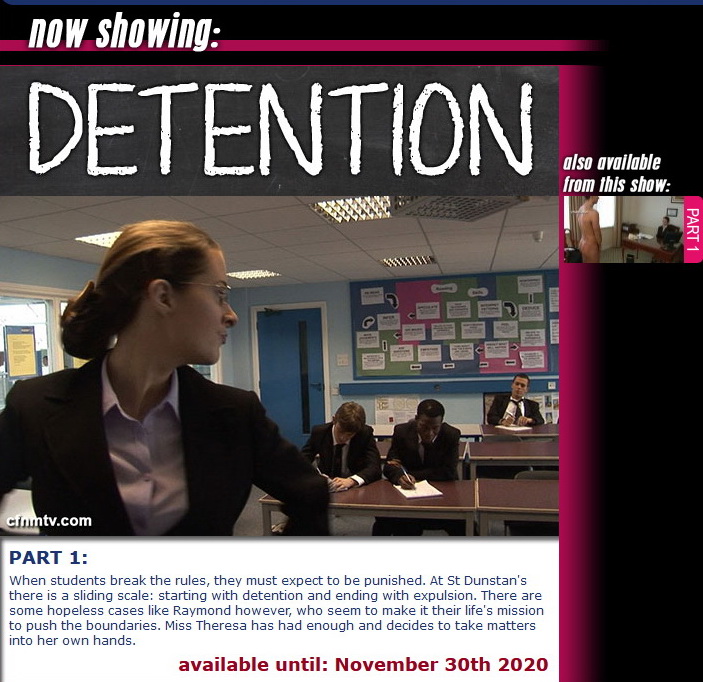 cfnmtv: Detention (Part 1) (Release date: Nov 12, 2020)